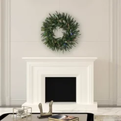 36" Multicolor Dura-Lit® LED Cashmere Wreath -Northlight Sale Store D575265S 2