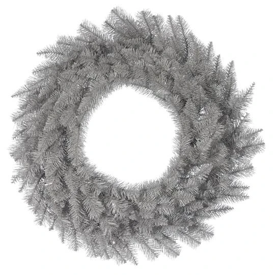 36" Platinum Fir Wreath 1 36" Platinum Fir Wreath