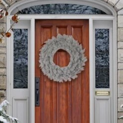 36" Platinum Fir Wreath 6 36" Platinum Fir Wreath -Northlight Sale Store D575278S 2