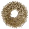 48" Unlit Champagne Fir Artificial Christmas Wreath