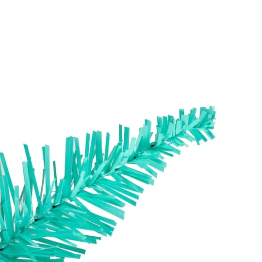 24" Unlit Aqua Fir Artificial Christmas Wreath 4 24" Unlit Aqua Fir Artificial Christmas Wreath - Image 4