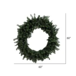60" Canadian Pine Wreath 7 60" Canadian Pine Wreath -Northlight Sale Store D575400S 3