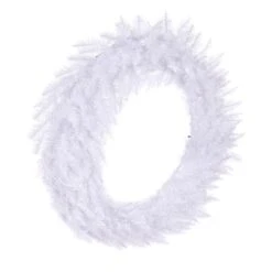 48" Sparkle White Spruce Christmas Wreath -Northlight Sale Store D575440S 2