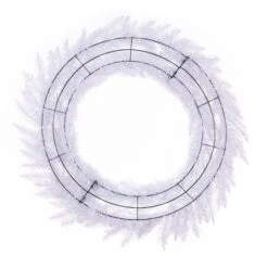 48" Sparkle White Spruce Christmas Wreath -Northlight Sale Store D575440S 5