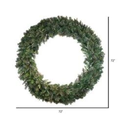 72" Cashmere Christmas Wreath 9 72" Cashmere Christmas Wreath -Northlight Sale Store D575445S 5