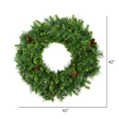 42" Cheyenne Pine Christmas Wreath -Northlight Sale Store D575447S 3