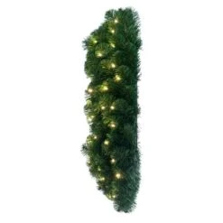 30" Oregon Fir Christmas Wreath, Warm White LED Lights 10 30" Oregon Fir Christmas Wreath, Warm White LED Lights -Northlight Sale Store D575454S 22