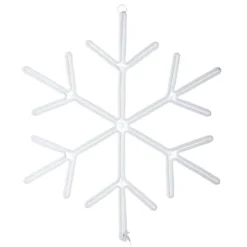 18" Neon Style Lighted Snowflake Wall Accent 14 18" Neon Style Lighted Snowflake Wall Accent -Northlight Sale Store D619770S 17
