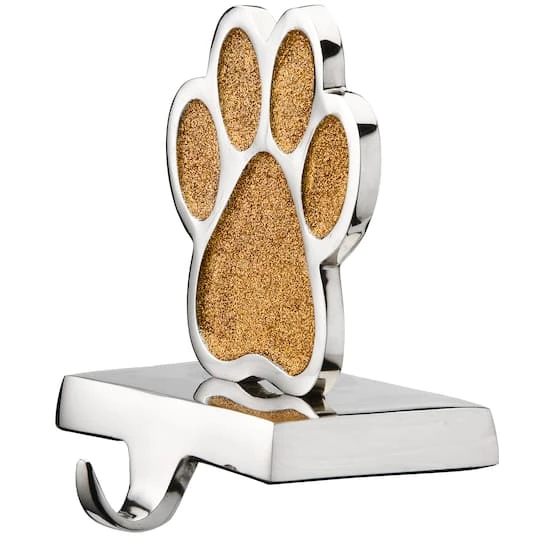 5" Gold Sparkle NOEL Stocking Holders, 4ct. 6 5" Gold Sparkle NOEL Stocking Holders, 4ct. - Image 6