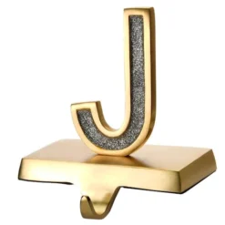 5" Silver Sparkle JOY Stocking Holders, 3ct. -Northlight Sale Store D619830S 14