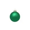 Whitehurst 40ct. 1.25" Matte Glass Ball Ornaments Green Matte