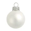 Whitehurst 4ct. 5" Matte Glass Ball Ornaments Silver Matte
