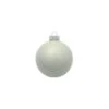 Whitehurst 40ct. 1.5" Pearl Glass Ball Ornaments White Pearl