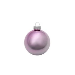 Whitehurst 40ct. 1.25" Glossy Glass Ball Ornaments Baby Pink Shiny -Northlight Sale Store D623209S 11 1
