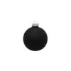 Whitehurst 40ct. 1.25" Matte Glass Ball Ornaments Black Matte