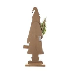 Glitzhome® 36'' Lighted Wooden Santa Porch Décor -Northlight Sale Store D652322S 8