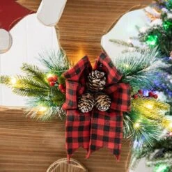 Glitzhome® 36'' Chunky Wood Reindeer Porch Décor -Northlight Sale Store D652324S 6