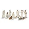Glitzhome® Ivory Resin Nativity Figurine Set