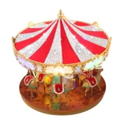 12" Swarovski® LED Holiday Carousel -Northlight Sale Store D657848S 3