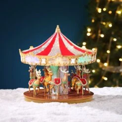 12" Swarovski® LED Holiday Carousel -Northlight Sale Store D657848S 5