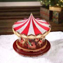 17" Swarovski® LED Grand Carousel 11 17" Swarovski® LED Grand Carousel -Northlight Sale Store D657851S 5