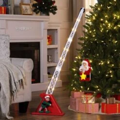 44" Santa's LED Christmas Crane -Northlight Sale Store D657855S 2
