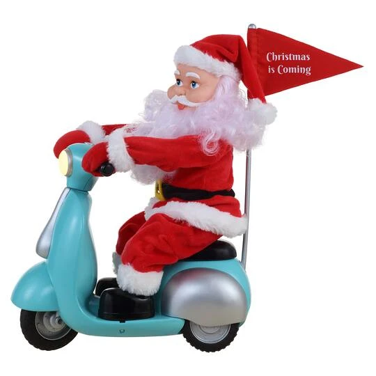 14.5" Scootin' Santa 1 14.5" Scootin' Santa