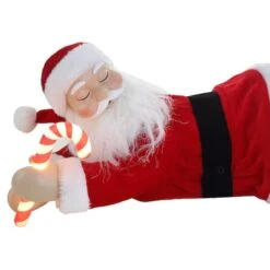 19.5" Lighted Sleeping Santa -Northlight Sale Store D657868S 5