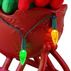 18" Santa's Elves Illuminated Sleigh Tabletop Accent -Northlight Sale Store D657881S 6