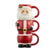12oz. Santa Stacking Mug Set