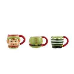 12oz. Elf Stacking Mug Set -Northlight Sale Store D657899S 2