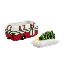 10" Lighted Camper Cookie Jar -Northlight Sale Store D657901S 2