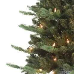 6.5ft. Pre-Lit Potted Pine Artificial Christmas Tree 7 6.5ft. Pre-Lit Potted Pine Artificial Christmas Tree -Northlight Sale Store D659580S 2