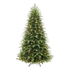 7.5ft. Pre-Lit Galveston Fir Artificial Christmas Tree, Clear Lights