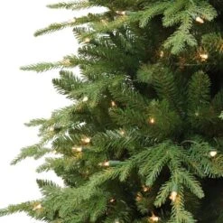 7.5ft. Pre-Lit Galveston Fir Artificial Christmas Tree, Clear Lights -Northlight Sale Store D659609S 2