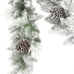 9ft. Berkshire Spruce Garland 7 9ft. Berkshire Spruce Garland -Northlight Sale Store D659628S 2