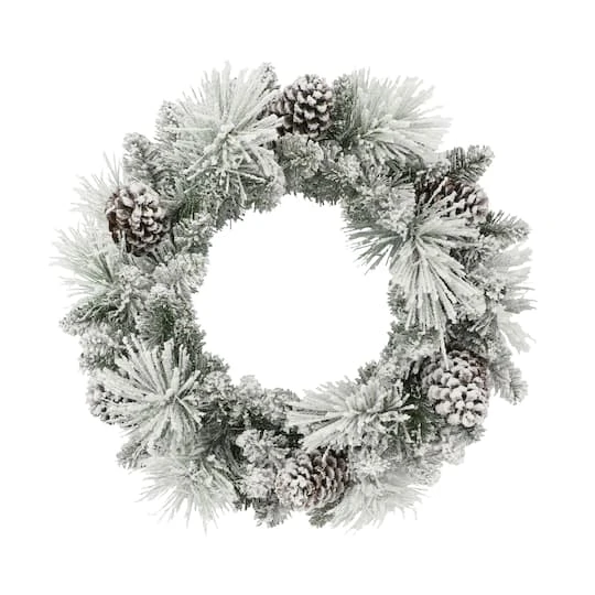 24" Berkshire Spruce Wreath 2 24" Berkshire Spruce Wreath - Image 2