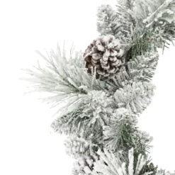 24" Berkshire Spruce Wreath 7 24" Berkshire Spruce Wreath -Northlight Sale Store D659631S 2