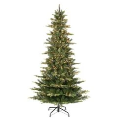 9ft. Pre-Lit Aspen Fir Artificial Christmas Tree, Clear Lights