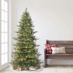 6.5ft. Pre-Lit Douglas Fir Artificial Christmas Tree, Clear Incandescent Lights -Northlight Sale Store D659689S 3