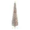 6ft. Pre-Lit Rose Gold Pine Artificial Christmas Tree, Clear Incandescent Lights