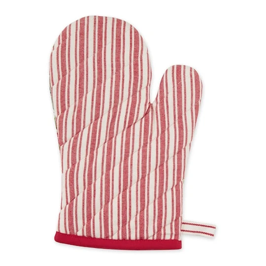 DII® Heritage Holiday Sprigs Oven Mitt & Potholder Set 3 DII® Heritage Holiday Sprigs Oven Mitt & Potholder Set - Image 3