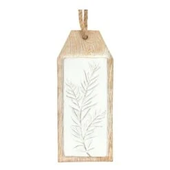 Melrose 6ct. 7" Pine Branch Tag Ornaments -Northlight Sale Store D660806S 2