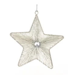 Melrose Iron & Glass Star Ornament Set 7 Melrose Iron & Glass Star Ornament Set -Northlight Sale Store D660824S 2