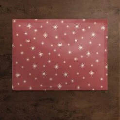 Red Twinkle Cotton Twill Placemat -Northlight Sale Store D662452S 3