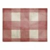 Red Buffalo Check Cotton Twill Placemat