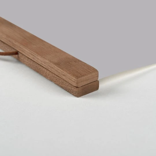 Gray Tis The Season Hanging Canvas In Teak Frame 3 Gray Tis The Season Hanging Canvas In Teak Frame - Image 3