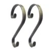 Haute Decor Stocking Scrolls® Weathered Antique Brass Stocking Holders, 2ct.
