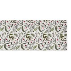 DII® 108" Holiday Sprigs Printed Table Runner -Northlight Sale Store D666770S 2