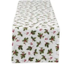 DII® 72" Holly Heritage Table Runner